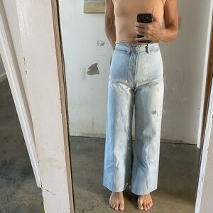 JESSE KAMM Bleached Denim Sailors 0